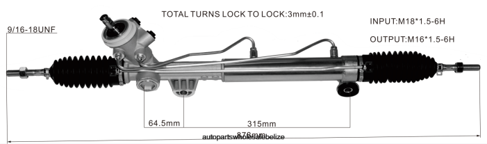 XJ0H2712 BUICK Power Steering Rack 7836993L5 - Automobile Spare Parts Wholesaler