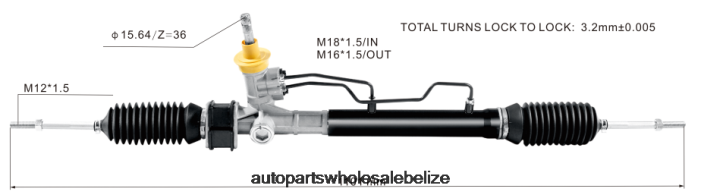 XJ0H2681 CHEVROLET Power Steering Rack S11-3400010BB 96518943 96518944 96879491 - Wholesale Automotive Spare Parts