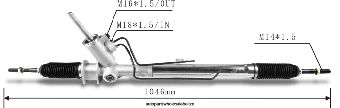 XJ0H2688 CHEVROLET Power Steering Rack 92098992 9062911 9005916 9013810 9063887 - Car Parts Belmopan