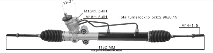 XJ0H2691 CHEVROLET Power Steering Rack 95209431 96952196 96451425 96852935 95961360 96442383 96407342 - Wholesale Automotive Spare Parts