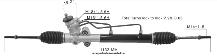 XJ0H2692 CHEVROLET Power Steering Rack 96442387 96384060 - Automobile Spare Parts Wholesaler