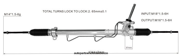 XJ0H2707 CHEVROLET Power Steering Rack 22930456 - Car Parts Belize City