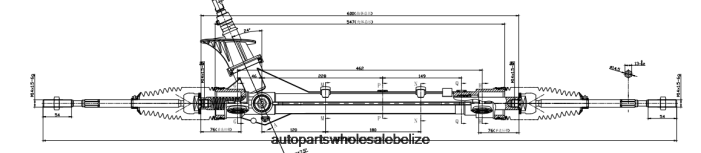 XJ0H2708 CHEVROLET Power Steering Rack 908750396 - Car Parts Belmopan
