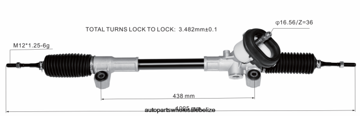 XJ0H2810 DAIHATSU Power Steering Rack 48001-4LA0B 48001-8GA1A 48001-4LA1B - Auto Spare Parts Wholesale