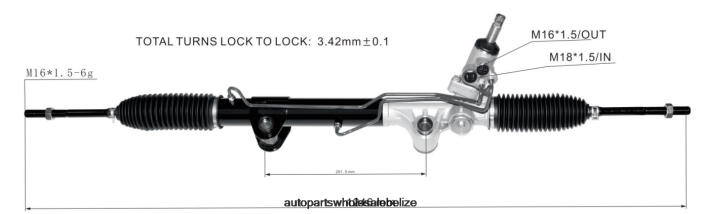XJ0H2792 DODGE/CHRYSLER Power Steering Rack 52109984AH 97390 1020219 52109970AA 22-389 - Automobile Spare Parts Wholesaler