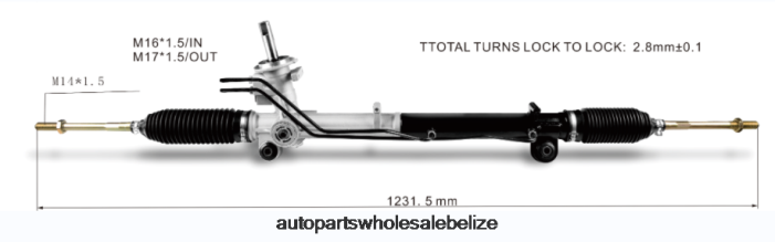 XJ0H2661 FORD Power Steering Rack E3B13200A1B J7BZ3504P - Wholesale Automotive Spare Parts