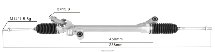 XJ0H2662 FORD Power Steering Rack AE8Z-3504-A 1836240 1753627 1745237 1543718 - Automobile Spare Parts Wholesaler