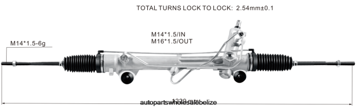 XJ0H2677 FORD Power Steering Rack 2R3Z-3504-BARM - Car Parts Belize City