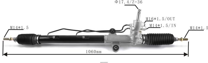 XJ0H2523 HONDA Power Steering Rack 53601-S84-G04 53601-S84-A03 - Car Spare Part Wholesaler