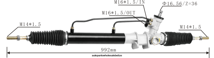 XJ0H2714 HYUNDAI/KIA Power Steering Rack 0K60A-32-110 0K71C32110 - Motorcycle Spare Parts Wholesale
