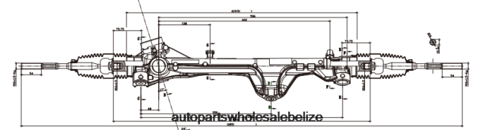 XJ0H2724 HYUNDAI/KIA Power Steering Rack 56500-P2000 - Motorcycle Spare Parts Wholesale