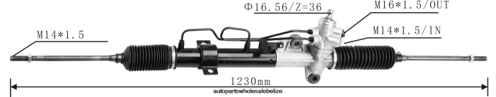 XJ0H2732 HYUNDAI/KIA Power Steering Rack 57700-2D000 - Automobile Spare Parts Wholesaler