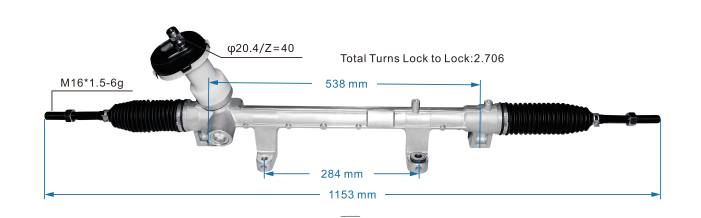 XJ0H2751 HYUNDAI/KIA Power Steering Rack 56500-D3000 56500D3500 56500-D7000 - Wholesale Automotive Spare Parts