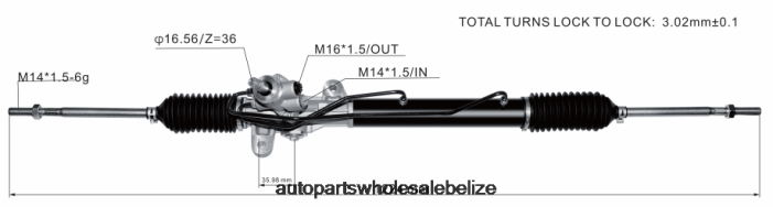 XJ0H2766 HYUNDAI/KIA Power Steering Rack 57700-1C100 57700-1C080 - Car Parts Online