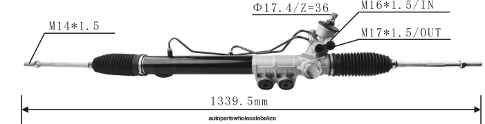 XJ0H2605 ISUZU Power Steering Rack 8-97946132-0 98214704 7111826010 52144273 - Car Parts Belize