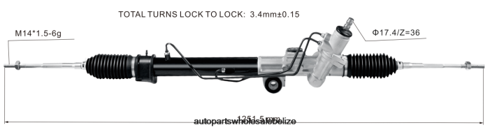 XJ0H2606 ISUZU Power Steering Rack 8-97943520-1 - Car Parts Online