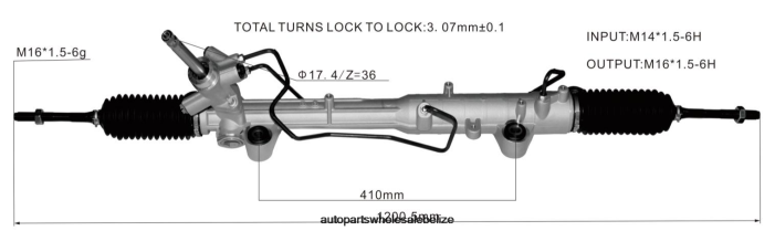 XJ0H2634 MAZDA Power Steering Rack TD11-32-110H TD11-32-110J TD11-32-110K 262057 - Motorcycle Spare Parts Wholesale