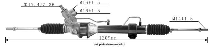 XJ0H2643 MAZDA Power Steering Rack S0H8-32-110A - Car Spare Part Wholesaler