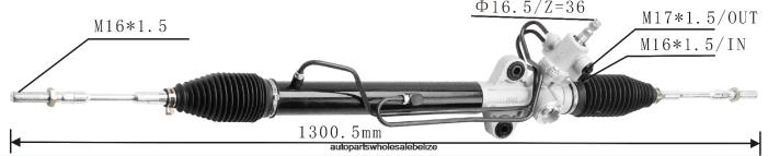 XJ0H2542 MITSUBISHI Power Steering Rack MR333502 4410A409 - Automobile Spare Parts Wholesaler