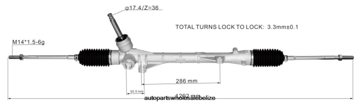 XJ0H2550 MITSUBISHI Power Steering Rack 4410A557 - Auto Spare Parts Wholesale