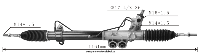 XJ0H2566 NISSAN Power Steering Rack 49001-4KD0A 49001-4KD1A - Car Parts Online
