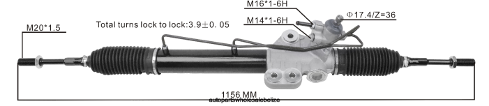 XJ0H2568 NISSAN Power Steering Rack 49001-600 49001-VZ10A - Car Parts Belmopan