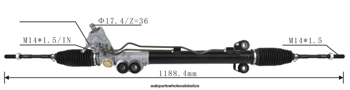 XJ0H2573 NISSAN Power Steering Rack 49001-CG101 - Car Spare Part Wholesaler