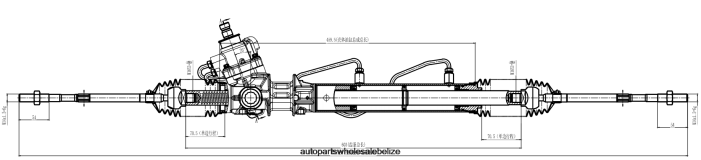 XJ0H2581 NISSAN Power Steering Rack 49200-44U05 - Wholesale Automotive Spare Parts