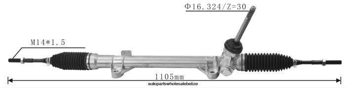 XJ0H2588 NISSAN Power Steering Rack 48001-4BG0A - Car Parts Belmopan