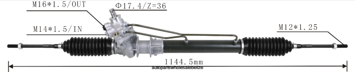 XJ0H2594 NISSAN Power Steering Rack 49001-0M010 - Motorcycle Spare Parts Wholesale