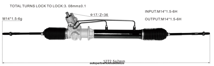 XJ0H2602 NISSAN Power Steering Rack 49001-2W305 - Automobile Spare Parts Wholesaler