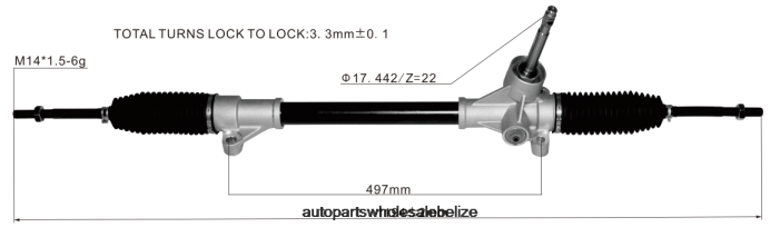 XJ0H2836 WULING Power Steering Rack 23641782 - Car Parts Online