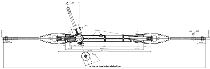 XJ0H2848 GEELY Power Steering Rack 40360-30400 - Car Parts Belmopan