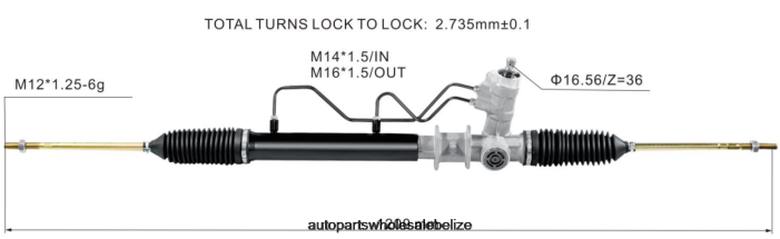 XJ0H2652 PROTON/PERODUA Power Steering Rack MB682055 PW824267 - Automobile Spare Parts Wholesaler