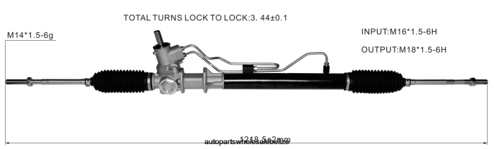 XJ0H2804 RENAULT Power Steering Rack 7700433725 - Motorcycle Spare Parts Wholesale