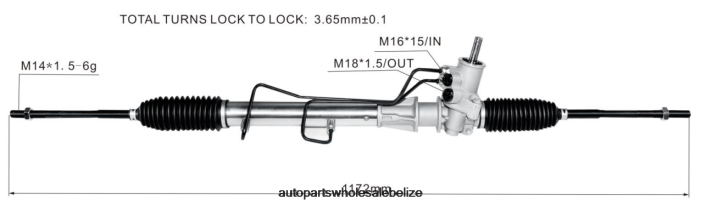 XJ0H2807 RENAULT Power Steering Rack 7701471306 7701468271 7711134509 8200050763 8200710929 8200895863 49001-00QAA 8200917748 - Car Parts Belize City