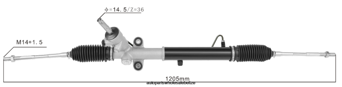 XJ0H2817 SUBARU Power Steering Rack 34110-AG010 - Car Parts Belize City