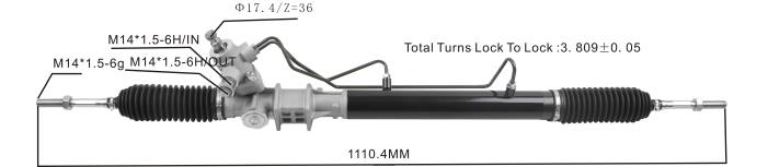 XJ0H2623 SUZUKI Power Steering Rack 48580-65D01 - Car Spare Part Wholesaler