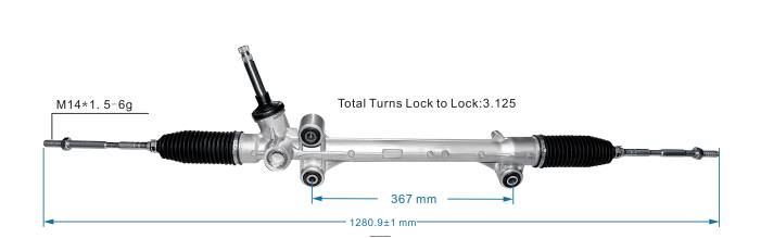 XJ0H2624 SUZUKI Power Steering Rack 48500-52S00 - Motorcycle Spare Parts Wholesale
