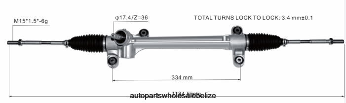 XJ0H2436 TOYOTA Power Steering Rack 45510-68060 - Car Parts Online