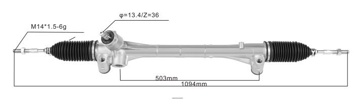 XJ0H2445 TOYOTA Power Steering Rack 45510-47040 45510-47050 - Car Parts Belize