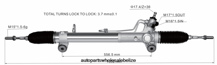 XJ0H2447 TOYOTA Power Steering Rack 44250-26600 - Car Parts Belize City