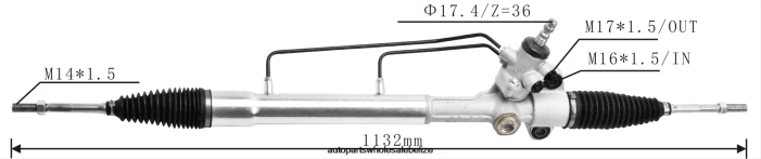 XJ0H2451 TOYOTA Power Steering Rack 44250-BZ050 - Wholesale Automotive Spare Parts