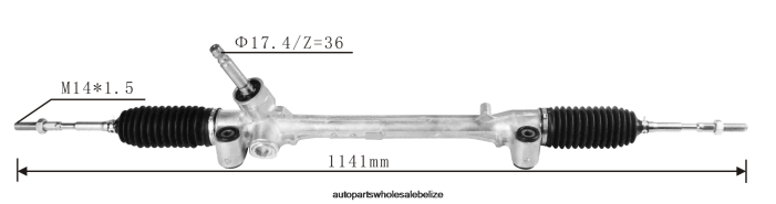 XJ0H2453 TOYOTA Power Steering Rack 45510-0D490 45510-0D340 45510-0D430 45510-1D580 45510-0D570 - Car Spare Part Wholesaler