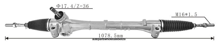 XJ0H2456 TOYOTA Power Steering Rack 45510-28180 45510-58030 45510-28080 45500-28100 - Car Parts Online
