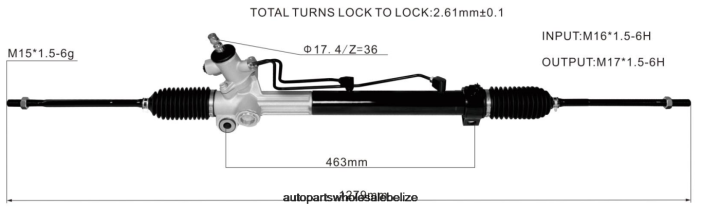 XJ0H2459 TOYOTA Power Steering Rack 44250-48051 44250-48050 44200-48051 - Car Parts Wholesale Suppliers