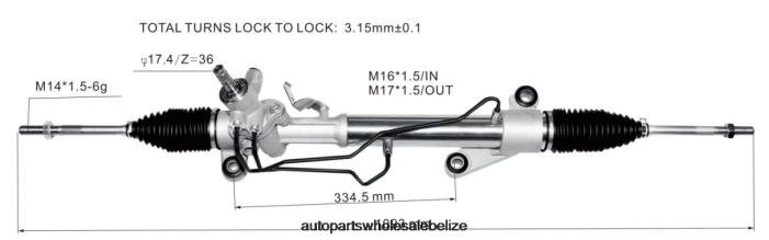 XJ0H2473 TOYOTA Power Steering Rack 44200-13021 44250-02170 - Car Spare Part Wholesaler