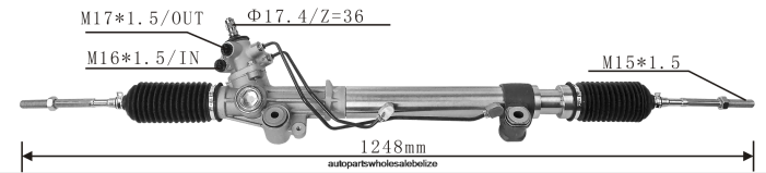 XJ0H2488 TOYOTA Power Steering Rack 44200-35050 - Car Parts Belmopan