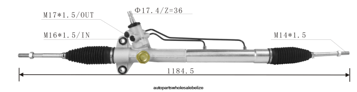 XJ0H2499 TOYOTA Power Steering Rack 44200-BZ070-000 - Car Parts Wholesale Suppliers