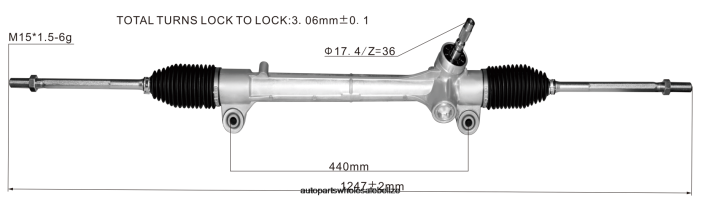 XJ0H2513 TOYOTA Power Steering Rack 45510-28141 - Car Spare Part Wholesaler